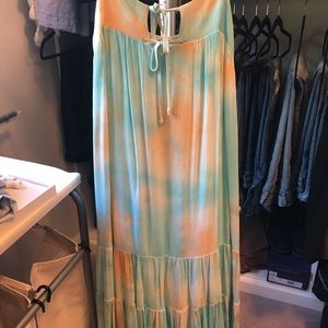 Cotton Candy maxi dress - S